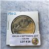 Image 1 : Canada silver dollar 1962