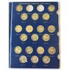 Image 2 : Franklin Washington Quarters whitman collection: lot of 82 coins