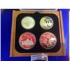 Image 1 : olympic sterling proof coin set 1976