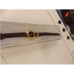 QUARTZ WATCH - LEATHER STRAP