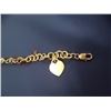 Image 2 : BRACELET - .925 CHARM BRACELET WITH LOBSTER CLAST - INCLUDES .925 SILVER HEART CHARM - RETAIL ESTIMA