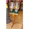 Image 1 : DOUBLE CANDY MACHINE ON STAND - WITH KEYS HAS CANDY