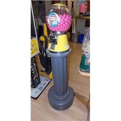 DOUBLE BUBBLE GUM BALL MACHINE - WORKING NO KEYS