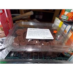 CASE OF MINI MILK CHOC.  PEANUT BUTTER CUPS
