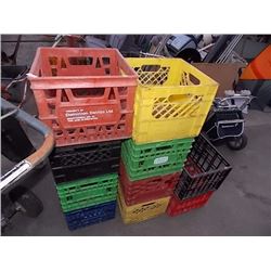 MILK CRATES - 10 TTL