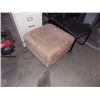 Image 1 : BROWN MICROFIBRE OTTOMAN
