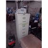 Image 1 : FILE CABINET - 4 DRAWER & PANASONIC FAX WITH PAPER