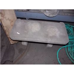 CONCRETE - BENCH - 3 PC