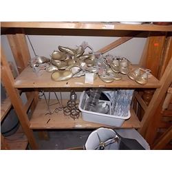 SHELF LOT OF ASSORTED - 2 SHELVES TTL