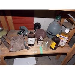 SHELF OF COLLECTABLES