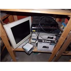 SHELF OF ELECTRONICS