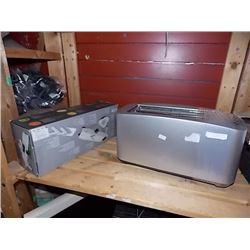 SOFT WORKS MANDOLINE SLICER & 4 SLICE TOASTER- STR