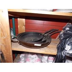 FRYING PANS - 3 TTL