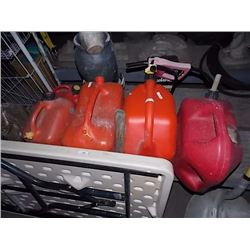 GAS CANS - 4 TTL