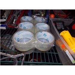 ROLLS OF NEW PACKING TAPE - 12 TTL