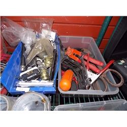 BINS - TOOLS & HARDWARE - 2 BINS TTL