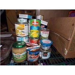 ASSSORTED FOOD ITEMS - APPROX 32 PC