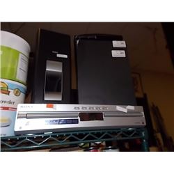 RCA SPEAKERS & SONY BOOM BOX & CD PLAYER - PS