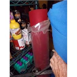 ROLL OF NEW FABRIC - RED