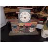 Image 1 : TABLE CLOCK - FOLK ART STORE MOTIF