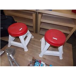 CHILD'S STOOLS - 2 TTL