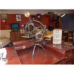 METAL ARMILLARY SPHERE