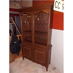 FRENCH PROVINCIAL CHINA CABINET