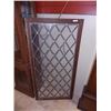 Image 1 : VINTAGE LEADED GLASS WINDOW