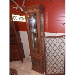 CURIO DISPLAY CABINET - ~71" TALL