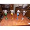 Image 1 : COLOUR LIQUIOR GLASSES - 4 TTL