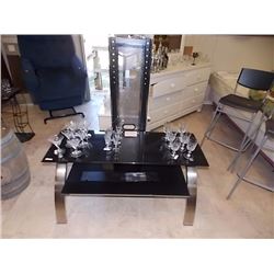 LG/PLASMA GLASS TV STAND