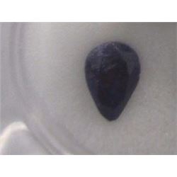 GEMSTONE - PEAR FACETED BLUE SAPPHIRE