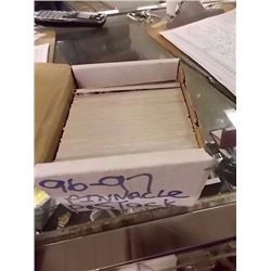 BOX FOOT BALL TRADING CARDS