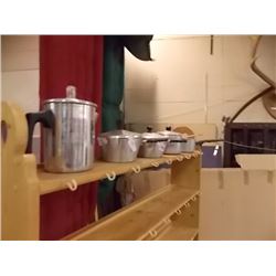 CAMPING SET - WITH COFFEE POT - 9PC