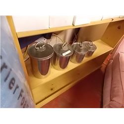 STAINLESS STEEL CANNISTERS