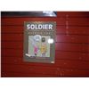 Image 1 : MEMORABILIA - METAL SIGN - SOLDIER RED NECK