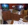 Image 1 : RETRO DRESSERS - 4 DRAWER & 6 DRAWER WITH MIRROR 2 DRESSERS - 1 MONEY