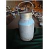 Image 2 : 16 inch tall metal milk canaster with handle