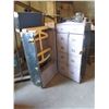 Image 1 : Genuine Hard volcanized fibre trunk with drawers and hangers 42inch wide 21inch deep