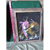 Image 1 : 16.5 inch x 14 inch Mexican framed art