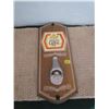 Image 1 : Vintage Molson Bottle open sign (wood/hangable)