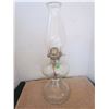 Image 1 : Large glass oil lamp