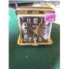 Image 1 : Bulova travelling alarm clock square case