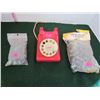 Image 1 : "Reliable Number" phone toy and 2 pkgs marbles