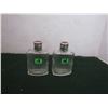 Image 1 : 2 vintage glass cologne bottles