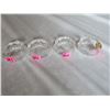 Image 1 : 4 Lead Crystal Napkin Rings