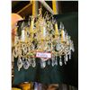 Image 3 : Crystal candle stick hanging  chandelier