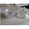 Image 2 : 8" covered lead crystal compote USA DePlomb Deplomo