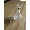 Image 2 : "violetta" large 16"  pinwheel lead crystal decanter with stopper