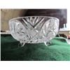 Image 2 : 6.5 pinwheel lead crystal bowl with legs